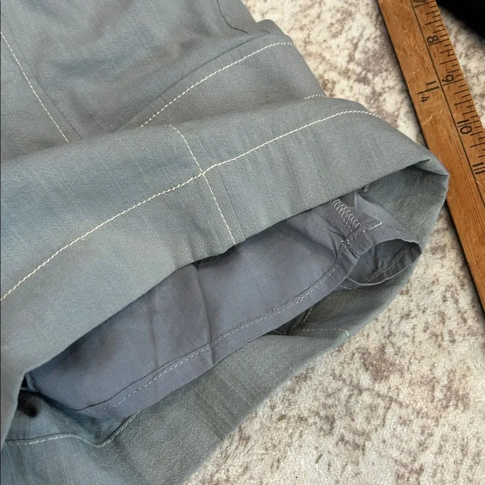 Moon River Anthropologie Size X Small Women's Shorts Blue Paperbag Waist